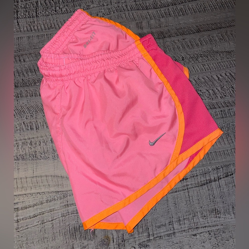 Pink Dri Fit Nike Running Shorts